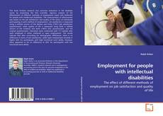 Buchcover von Employment for people with intellectual disabilities