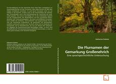 Couverture de Die Flurnamen der Gemarkung Großenehrich