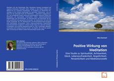 Copertina di Positive Wirkung von Meditation