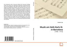 Couverture de Musik am Hofe Karls III. in Barcelona
