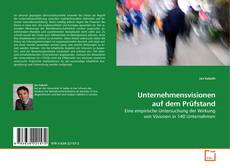 Couverture de Unternehmensvisionen auf dem Prüfstand