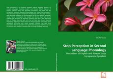 Buchcover von Stop Perception in Second Language Phonology