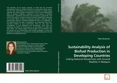 Buchcover von Sustainability Analysis of Biofuel Production in Developing Countries