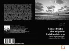 Capa do livro de Soziale Phobie - eine Folge der Individualisierung 