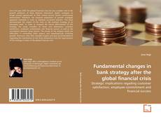 Couverture de Fundamental changes in bank strategy after the global financial crisis