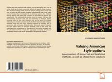 Couverture de Valuing American Style options