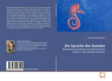 Capa do livro de Die Sprache des Sozialen 