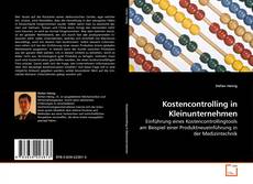 Capa do livro de Kostencontrolling in Kleinunternehmen 