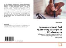 Capa do livro de Implementation of Oral Questioning Strategies in EFL classrooms 