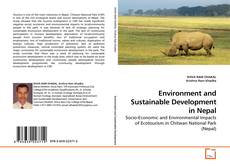 Capa do livro de Environment and Sustainable Development in Nepal 