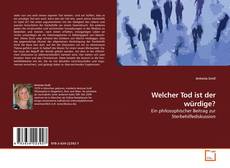 Capa do livro de Welcher Tod ist der würdige? 