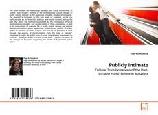 Capa do livro de Publicly Intimate 