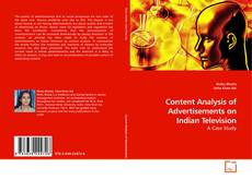 Copertina di Content Analysis of Advertisements on Indian Television