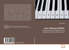Couverture de Zum "Mozart-Effekt"