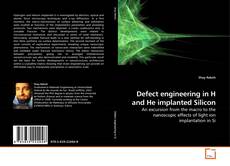 Buchcover von Defect engineering in H and He implanted Silicon