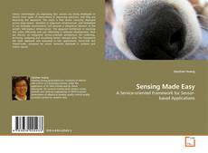 Capa do livro de Sensing Made Easy 