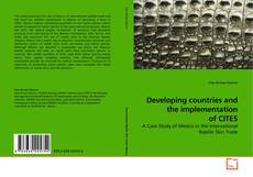 Capa do livro de Developing countries and the implementation of CITES 