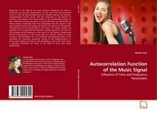 Capa do livro de Autocorrelation Function of the Music Signal 