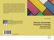 Borítókép a  Minority Shareholder Protection in Georgia and Germany - hoz