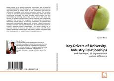 Capa do livro de Key Drivers of University-Industry Relationships 