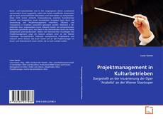 Couverture de Projektmanagement in Kulturbetrieben
