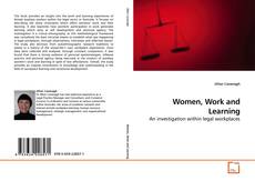 Capa do livro de Women, Work and Learning 