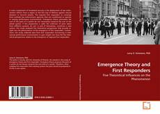 Обложка Emergence Theory and First Responders