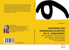 Buchcover von NETZWERKE DER GEHEIMGESELLSCHAFTEN IM 18. JAHRHUNDERT