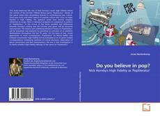Capa do livro de Do you believe in pop? 