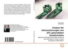 Capa do livro de Analyse der Jahresrechnungen von OTC gehandelten Gesellschaften 