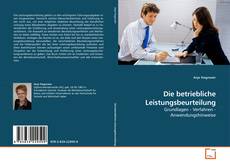 Capa do livro de Die betriebliche Leistungsbeurteilung 