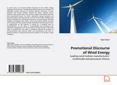 Capa do livro de Promotional Discourse of Wind Energy 