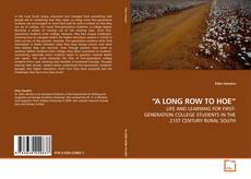 Buchcover von “A LONG ROW TO HOE”