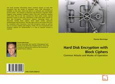 Buchcover von Hard Disk Encryption with Block Ciphers