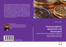 Capa do livro de Finanzausgleich, Wachstum und Konvergenz 