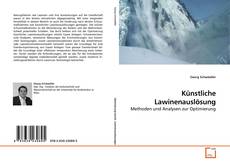 Buchcover von Künstliche Lawinenauslösung