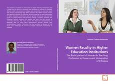 Couverture de Women Faculty in Higher Education Institutions