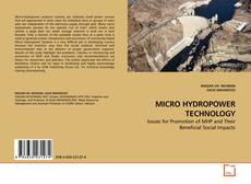 Buchcover von MICRO HYDROPOWER TECHNOLOGY