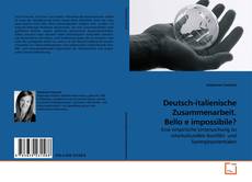 Capa do livro de Deutsch-italienische Zusammenarbeit. Bello e impossibile? 