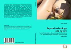 Buchcover von Beyond technology and nature