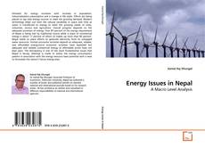 Buchcover von Energy Issues in Nepal