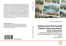 Capa do livro de Public-private Partnership Model: improving States' local economies 