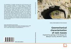Couverture de Geomechanical characterization of rock masses