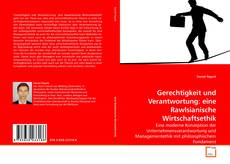 Capa do livro de Gerechtigkeit und Verantwortung: eine Rawlsianische Wirtschaftsethik 