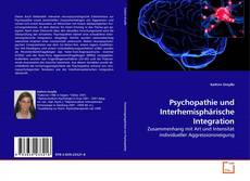 Capa do livro de Psychopathie und Interhemisphärische Integration 