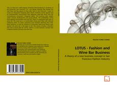 Capa do livro de LOTUS  -  Fashion and Wine Bar Business 