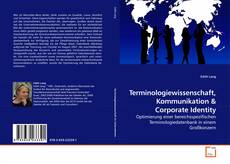 Capa do livro de Terminologiewissenschaft, Kommunikation 