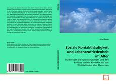 Copertina di Soziale Kontakthäufigkeit und Lebenszufriedenheit im Alter