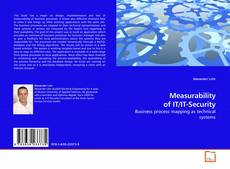 Couverture de Measurability of IT/IT-Security