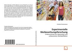 Buchcover von Experimentelle Werbewirkungsforschung